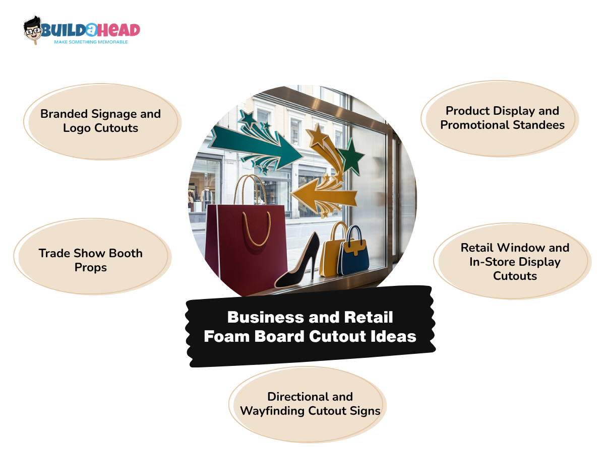 Business and Retail Foam Board Cutout Ideas
