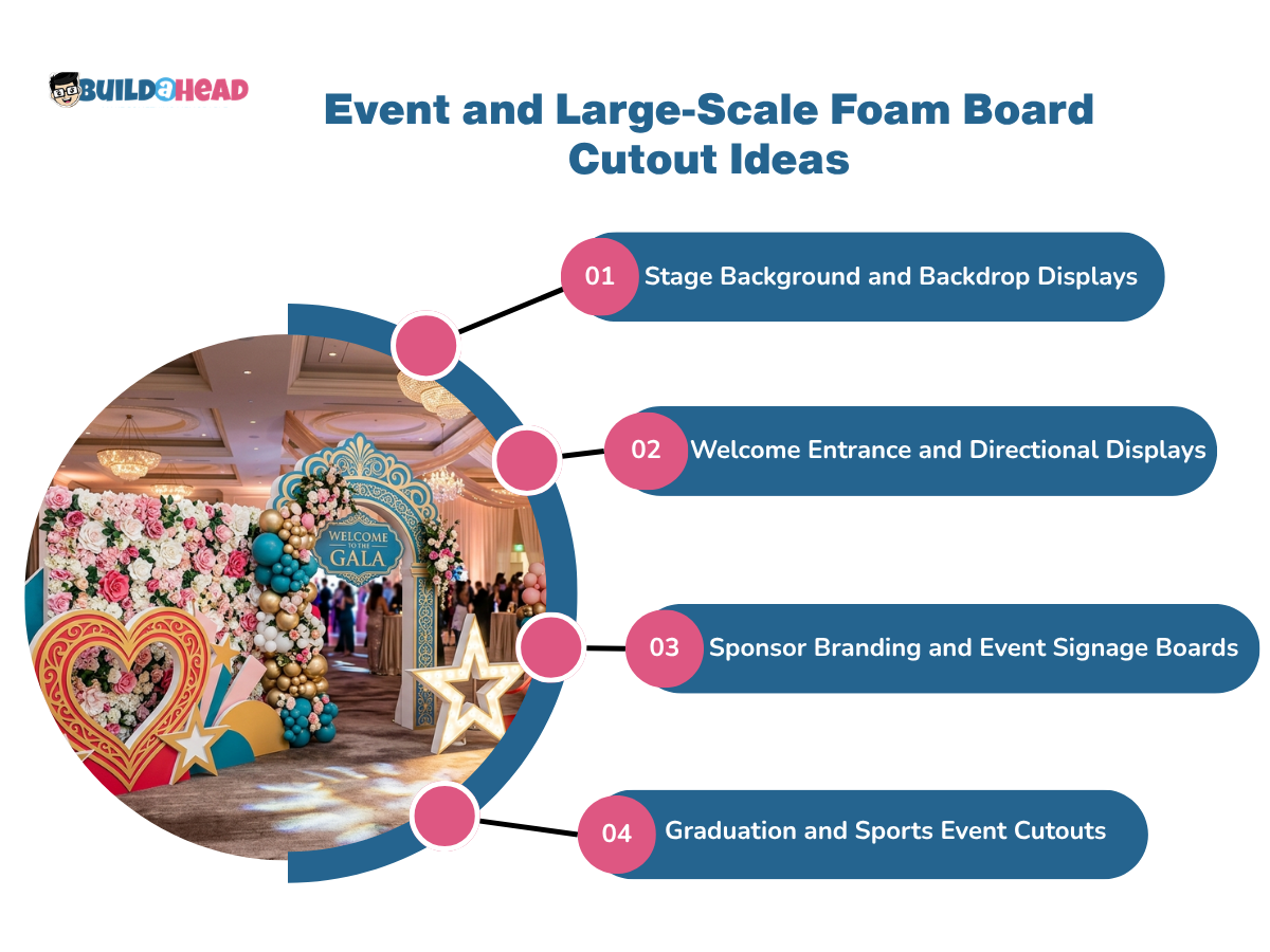 Event and Large-Scale Foam Board Cutout Ideas